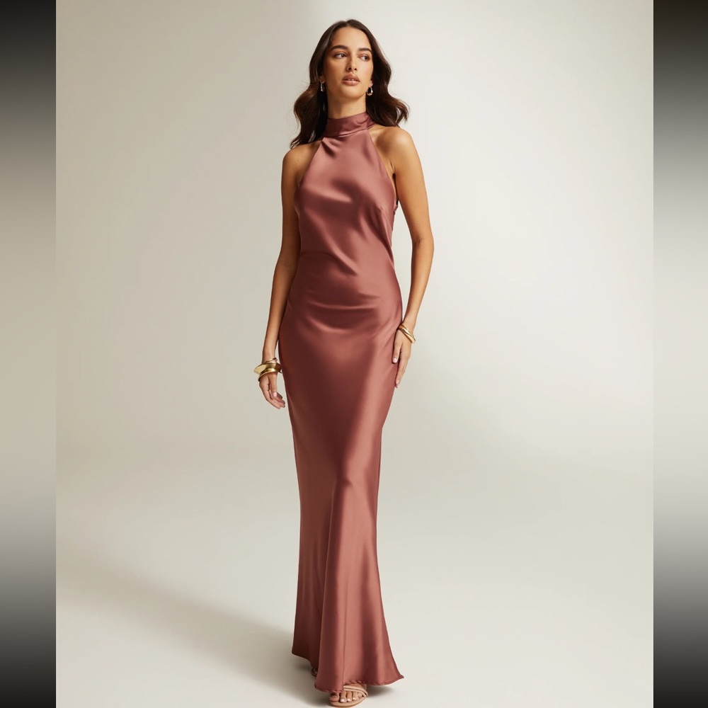 FRANKIE LANE The Annabell dress. Size 6. Dusty Rose